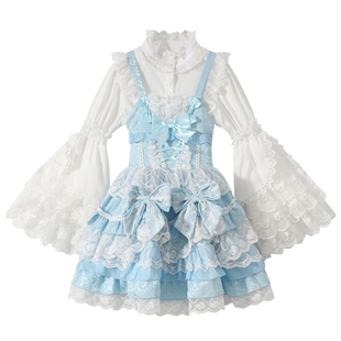 女童春秋连衣裙2025新款女宝秋装洋气公主裙女大童秋天洛丽塔裙子