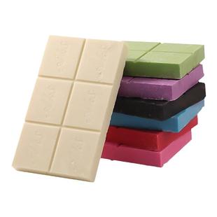 1kg彩色特白巧克力块烘焙砖块大板块蛋糕淋面专用原料代可可脂l