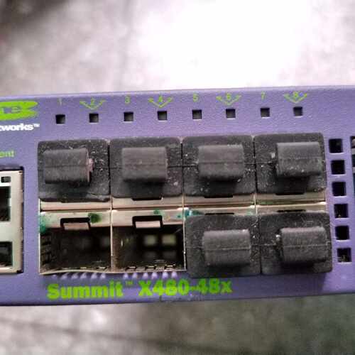 询价-Extreme极进 X480-48X三层交换机交换机。48口