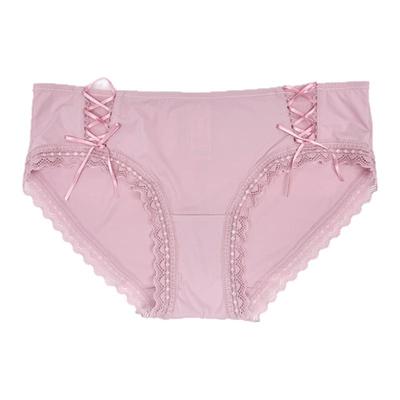 全店任选【128元5条】68内裤女士低腰包臀甜美7A抑菌纯棉裆三角裤