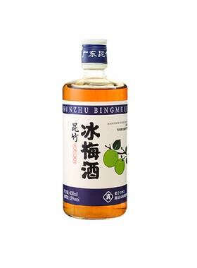 昆竹牌18度冰梅酒450ml青梅酒