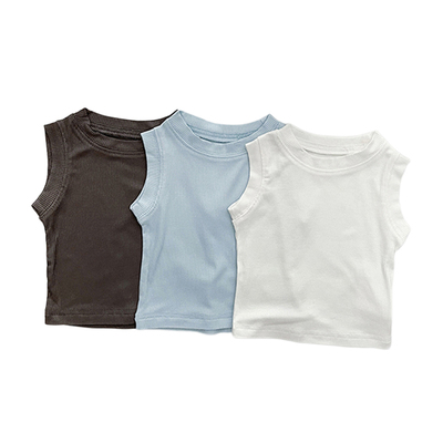 夏季婴幼儿无袖背心薄款上衣