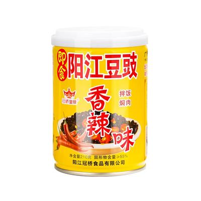 阳江豆豉冠桥牌即食豆豉酱