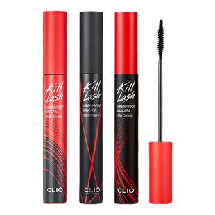 clio睫毛膏防水纤长卷翘浓密持久不晕染killlash珂莱欧浓密红管