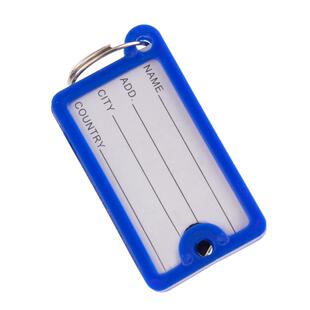 方型钥匙牌标识牌房产物业锁匙扣圈环标签分类挂牌可标记号码吊牌