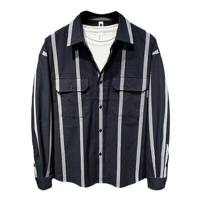 特琳露春季新品大促日系条纹衬衫