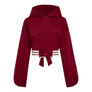 Adidas/阿迪达斯正品柔自贵系列新款女城市经典连帽卫衣KX4643