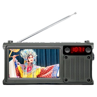 先科2025新款全波段卫星收音机老年人专用高端插卡听戏机高清看戏