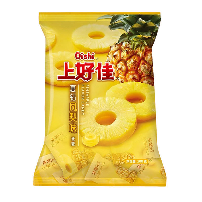 上好佳硬糖水果味100g
