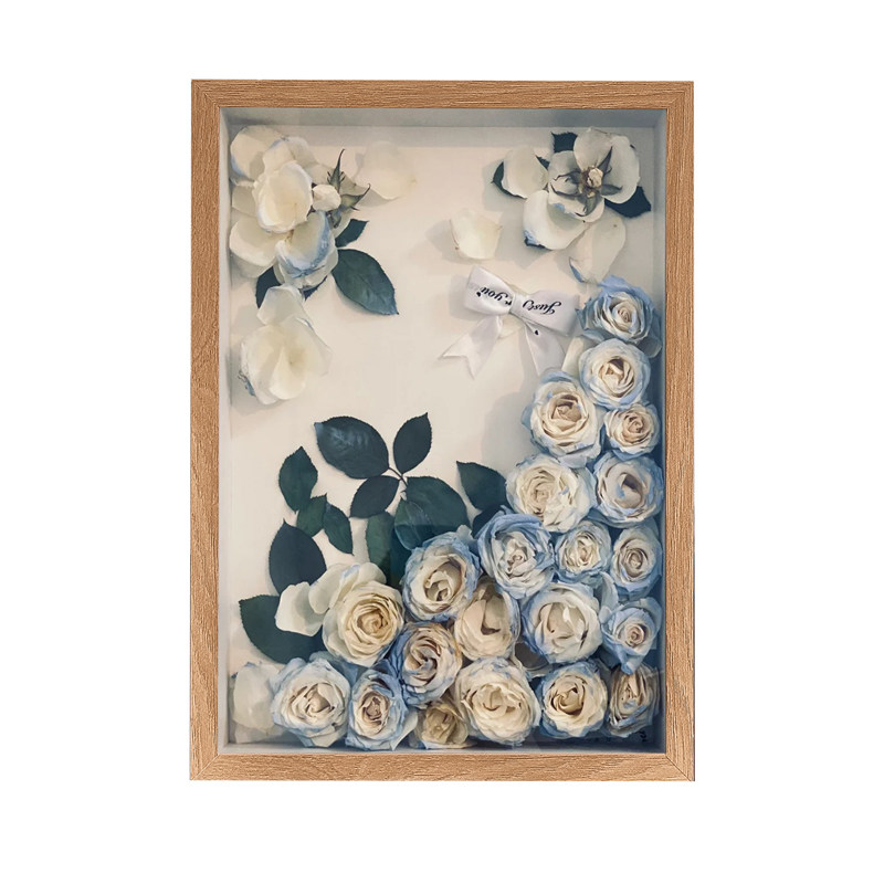 中空干花相框送diy材料