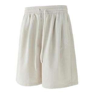 BJHG不计后果凉感短裤男款2025新款夏宽松休闲百搭透气直筒沙滩裤