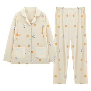 月子服夏季薄款纯棉5月份孕期哺乳期两用孕妇睡衣春秋产妇家居服6