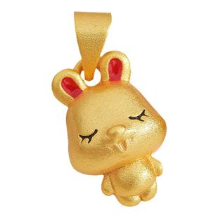 古法沙金蛇马羊本命年十二生肖吊饰吊坠diy编织配珠手链配件手串