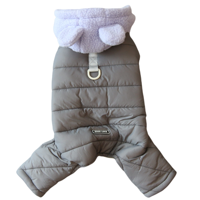 狗狗衣服冬装熊耳朵加厚保暖棉衣