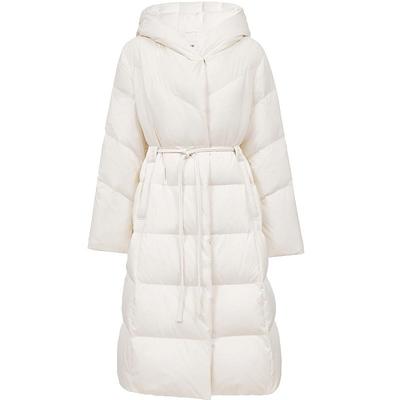 ONLY连帽宽松长款羽绒服