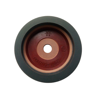 玻璃斜边机树脂轮日利红底宽边树脂轮超白玻璃磨边机磨轮