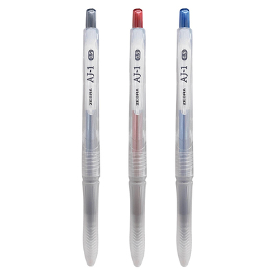 日本按动简易好用中性笔ZEBRA