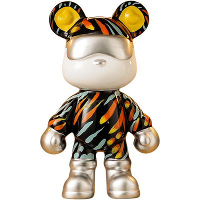 暴力熊客厅酒柜展示柜装饰摆件