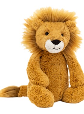 害羞狮子儿童玩偶柔软舒适