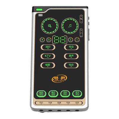 晟鸣5000L2专业版数字声卡自动跟唱领唱手机电脑通用直播录音