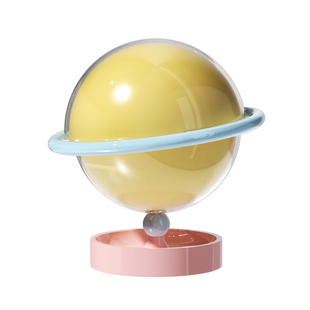 儿童发饰收纳盒防尘桌面首饰盒女孩皮筋发夹头绳发箍星球收纳盒