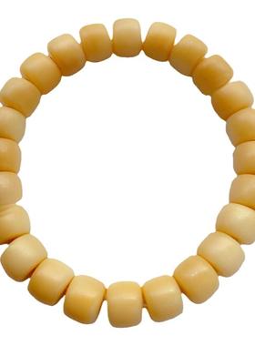 情侣款骆驼骨百搭时尚盘玩手串