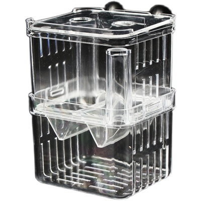 鱼缸隔离盒孔雀鱼小鱼大小号产卵