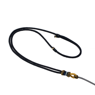 手编吊坠挂绳貔貅黄金玉石佛吊坠绳玉坠绳红绳项链绳男女挂脖绳子