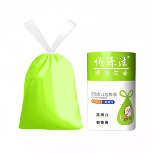 驱蚊垃圾袋抽绳家用厨房卫生间手提式加厚艾草除臭防蚊驱虫塑料袋