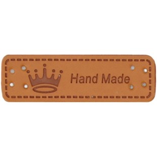 围巾帽子材料装饰专属皮标私人定制logo手工皮革小标签diy送男友