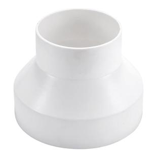 欧芬琦 PVC通风管道变径大小头排气管变径圈油烟机排烟管转接头