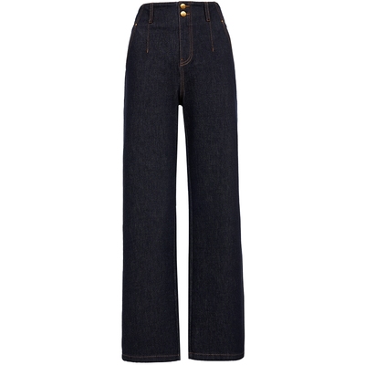 VeroModa撞色明线牛仔裤