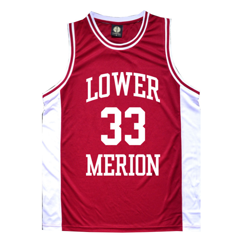 比赛服LOWER MERION高中男女篮球服套装篮球衣训练服队服订做定制