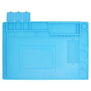 鹿仙子手机电脑维修工作台垫磁性隔热垫硅胶垫桌垫焊接工具垫子