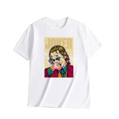 小丑t恤短袖潮青少年百搭纯棉