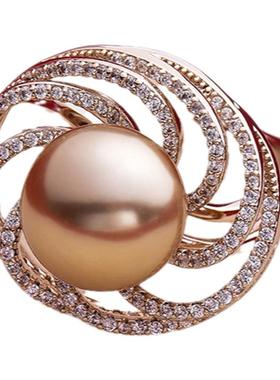 仿珍珠戒指女轻奢高级感小众设计食指关节指环配饰品2025新款爆款