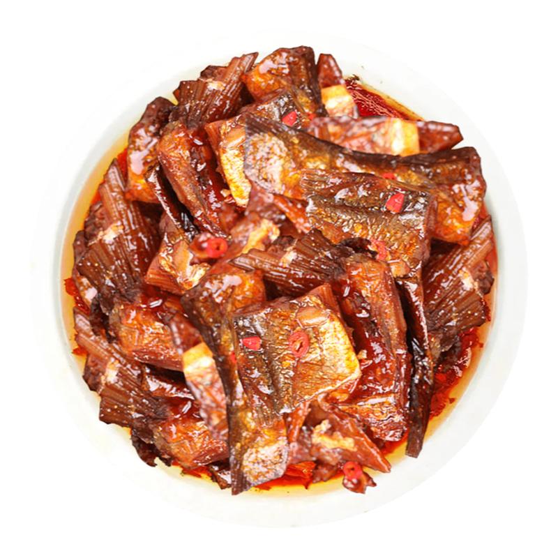 湖北武汉特产武昌鱼开袋即食小包香辣味手撕鱼块鱼尾小零食烧烤鱼