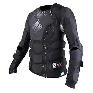 Demon滑雪护具山地骑行凯夫拉护膝护甲短护臀男女款耐磨透气安全