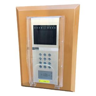 楼宇对讲机防雨罩防水罩室外门铃遮雨罩户外可视对讲门禁机防雨盒