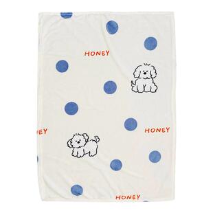 qb宠物狗狗猫咪保暖加绒毛毛毯垫子双面雪纳瑞泰迪比熊被子狗毯子