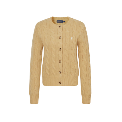 冬季女式新年羊毛针织开衫休闲