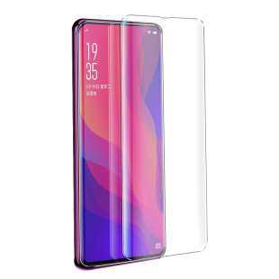 适用UV曲屏膜oppo Reno11pro+钢化膜oppoReno10 9 8 6 oppoA1pro手机膜A2 realmeGT5真我realme10全屏3贴膜4