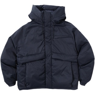 TBALLER 2021新款日系白鸭绒连帽羽绒服男加厚国潮mountain多口袋