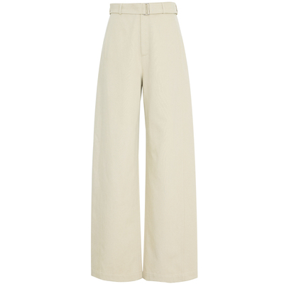 夏莫卡天丝棉高腰显瘦直筒裤