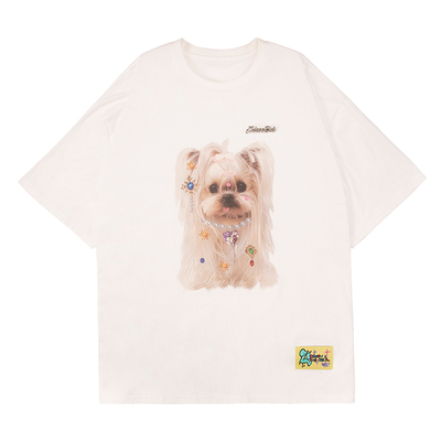 UNIFREEPLUS大码美式宽松短袖T恤