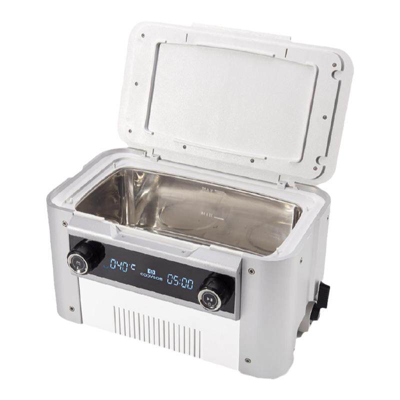 双核80+80瓦康得森工业超声波清洗机6升牙科器械眼镜首饰46HKz