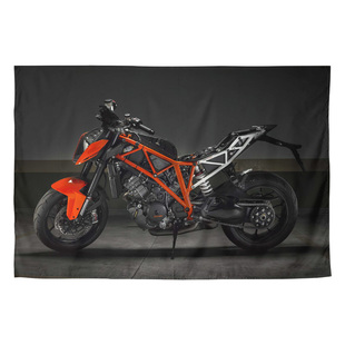 ktm 1290 super duke r街车机车迷周边车行装饰背景墙布挂布海报
