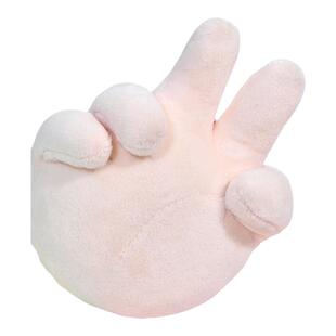 龙门石窟文创佛手剪刀手毛绒挂件创意背包挂饰洛阳旅游礼物纪念品