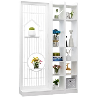 进门玄关柜隔断柜屏风客厅简约现代入户正对门装饰置物架网红鞋柜