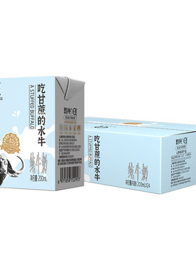 悠纯认养吃甘蔗的水牛200ml*24盒